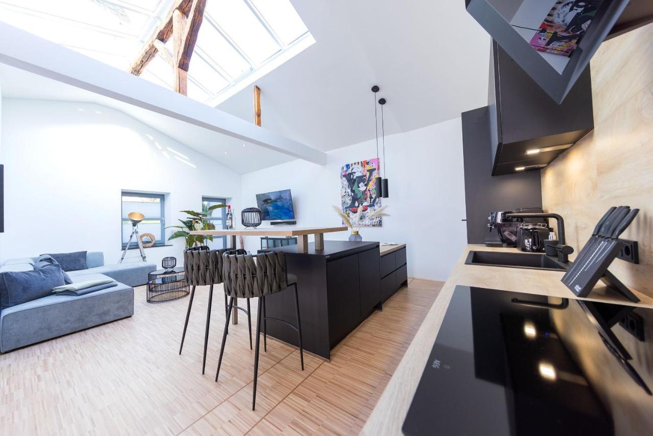 Lichtdurchflutetes Design - Appartement Guetersloh - 90 Qm Exterior photo